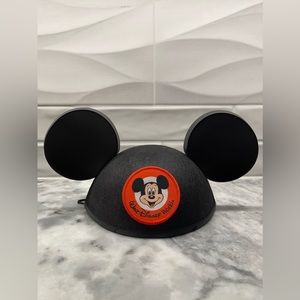 Walt Disney World Mickey Mouse Classic Black Patch Ears Hat Adult Size